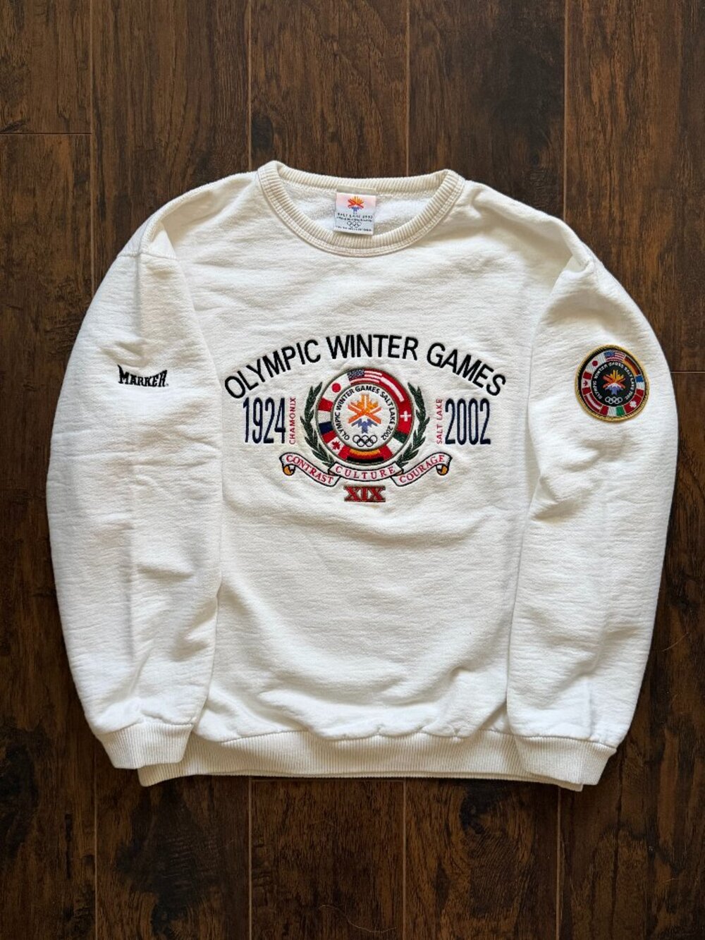 Vintage 2002 Salt Lake Winter Olympic Games Crewneck Small